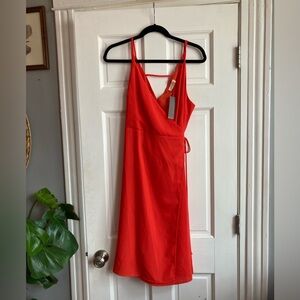 NEW red cocktail dress